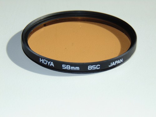 Filtro luce hoya 58mm 85c - filtro,