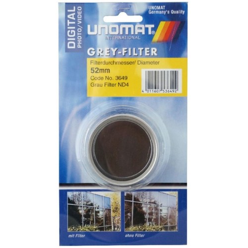 Filtro grigio 52mm argento - grigio,